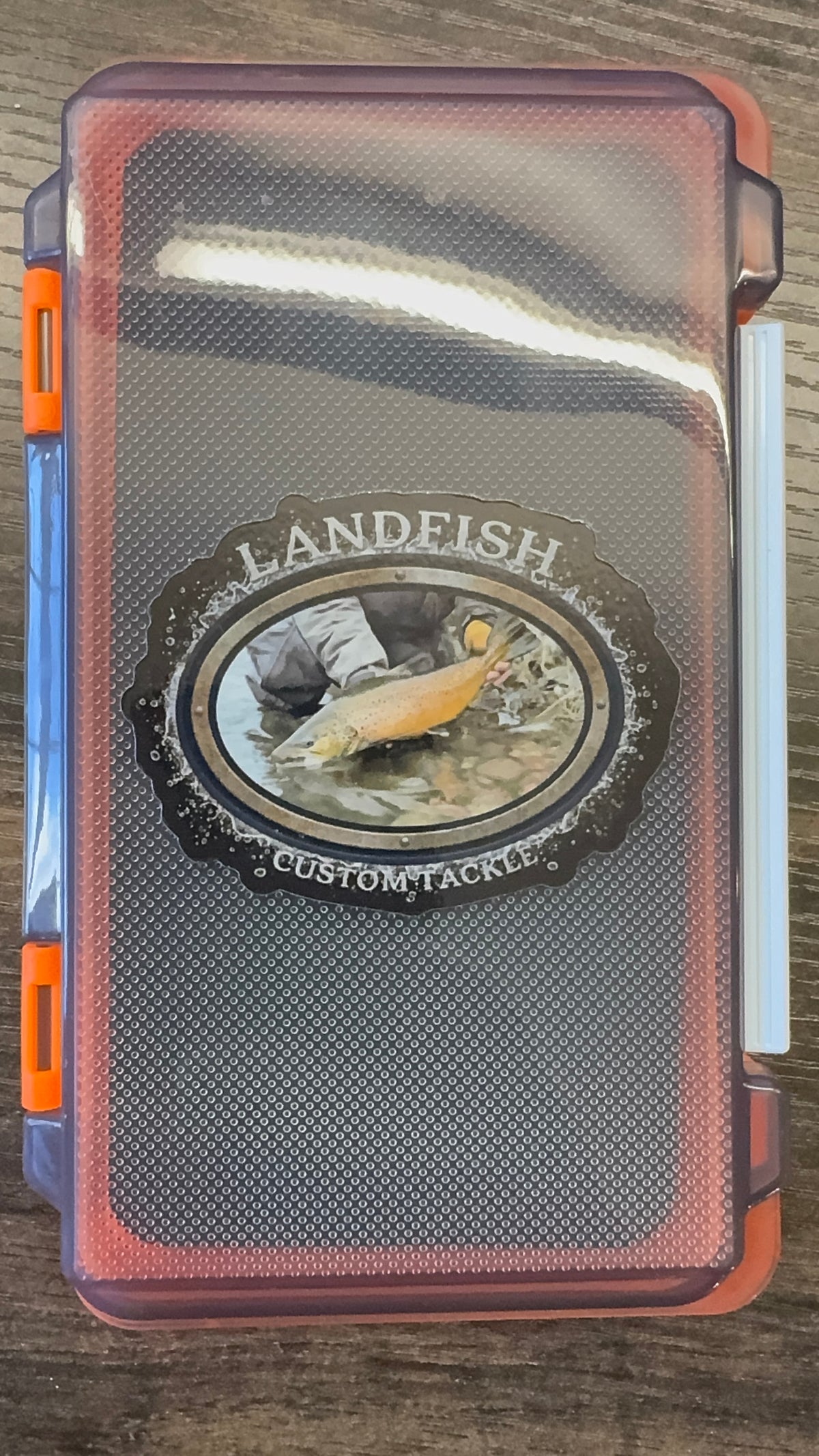 Landfish Custom Tackle Medium Slit Foam Jig Box