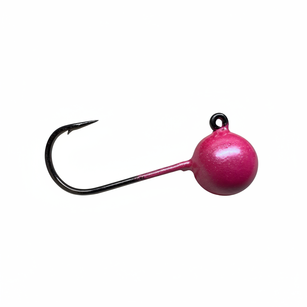Pink Ball Jig Head - Padded